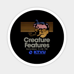 Creature Features W Bob Wilkins Magnet